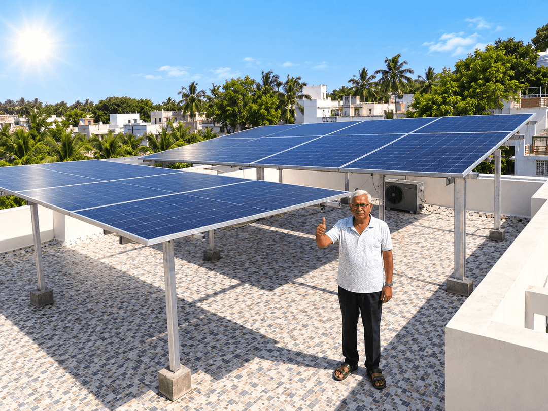 7kW Rooftop Solar Installation — Veraval gallery image